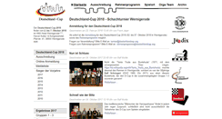 Desktop Screenshot of deutschlandcup.org